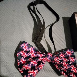 NIB UK British Flag Bow Tie